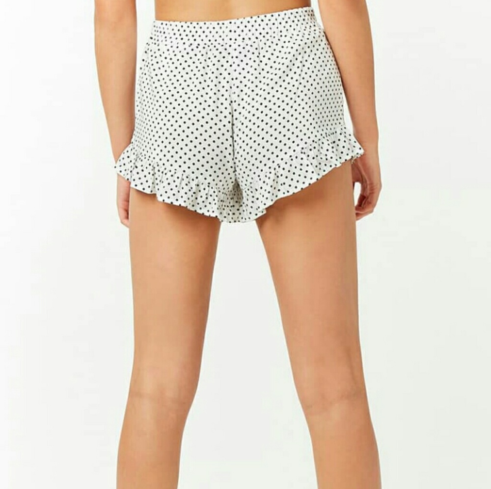 NWT Polka Dot High Waisted Shorts - Picture 4 of 5